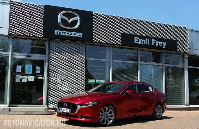 Szívtipró a köbön – Mazda3 Sedan G122 teszt