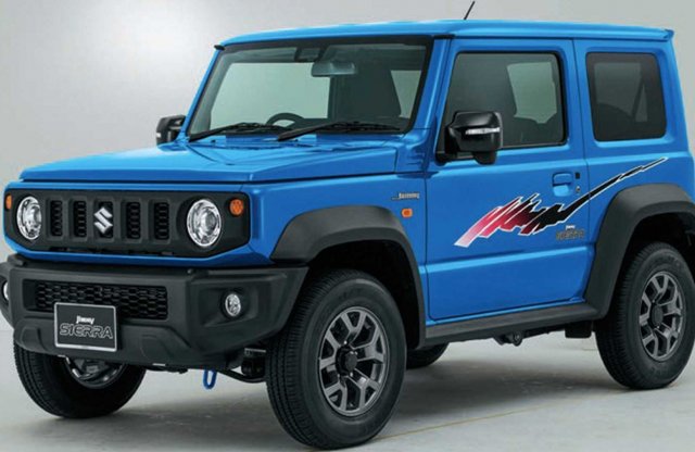 Retro matricákkal ékesíti a Suzuki a Jimnyt