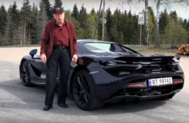78 évesen McLarennel jár a bácsi