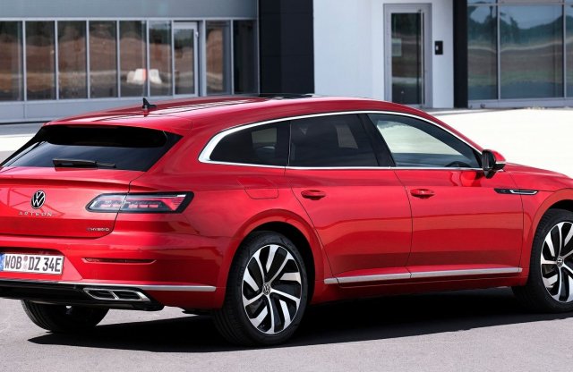 Debütált a Volkswagen Arteon tényleg gyönyörű kombija