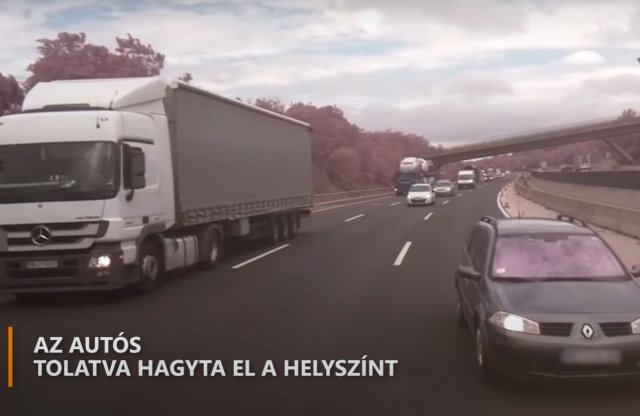 Hibát hibára halmozott az M0-áson ütköző sofőr