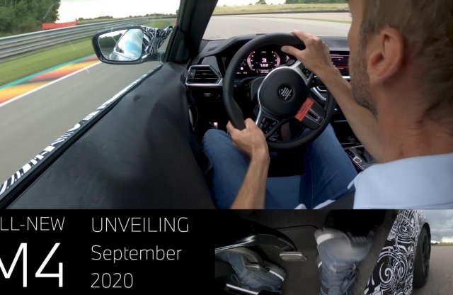 Ülj be egy körre az új BMW M4-be!