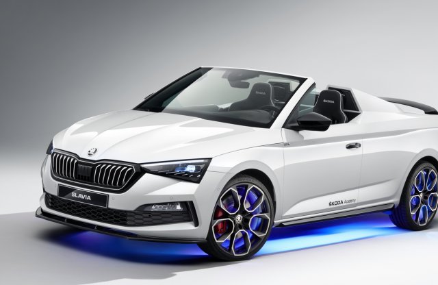 Itt egy új kétüléses kabrió Skoda!