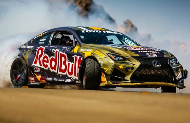 1200 lóerővel riogat a legerősebb Lexus RC F driftgép!