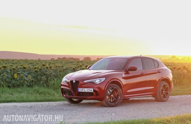 Erődemonstráció – Alfa Romeo Stelvio Quadrifoglio