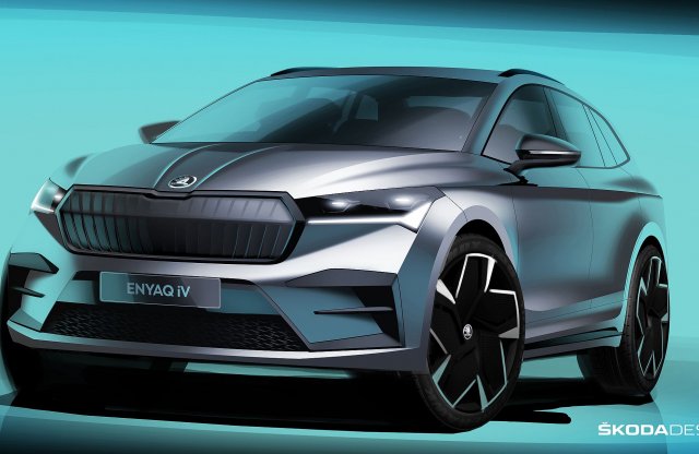 Új képek jelentek meg a Skoda villany SUV-járól