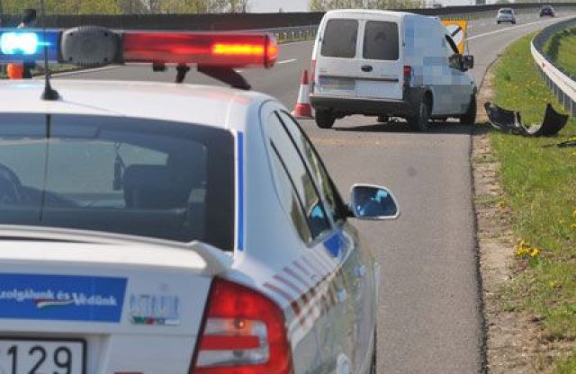 Vasárnap ismét razzia lesz Budapest felé az M7-es autópályán