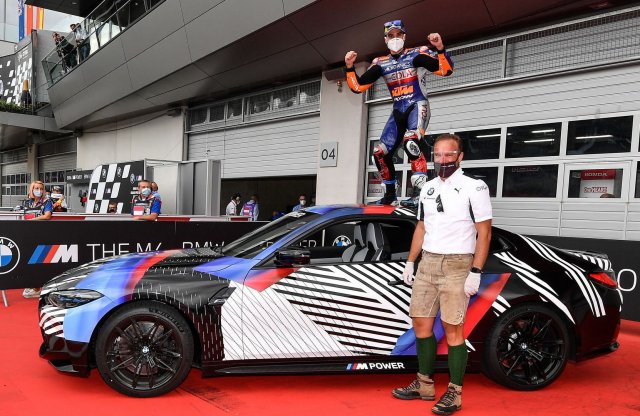 Olyan BMW-t kapott a MotoGP győztes, ami még nem is létezik