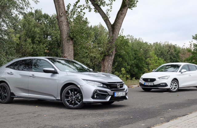 Hasonló ár, magasabb élmény – Honda Civic vs. SEAT Leon