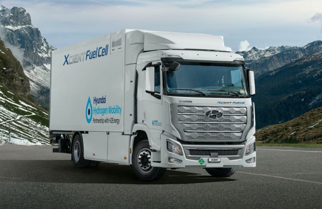 A Hyundaié az első üzemanyagcellás teherautó