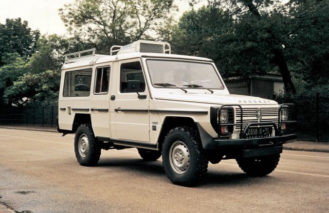 Amikor a Peugeot gyártotta a Mercedes G-osztályt