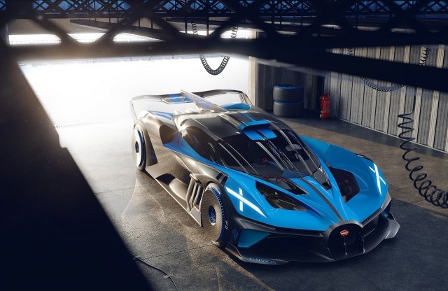 Eszeveszett tempóra képes a Bugatti négykerekű meteorja