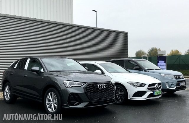 Látogatás a győri Audinál - egy Mercivel és egy Suzukival