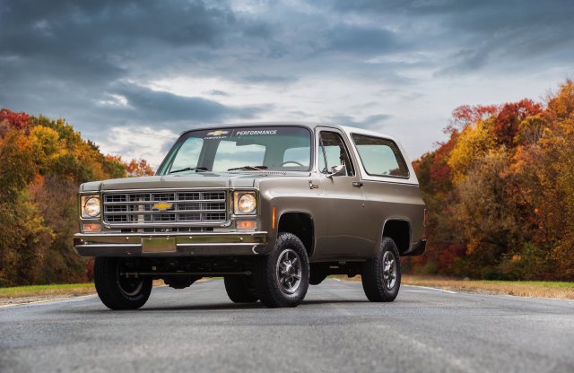 Ez a ’77-es Chevy Blazer már nem benzintől tépi fel az aszfaltot