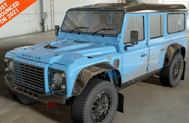 575 lóerővel tér vissza az eredeti Land Rover Defender