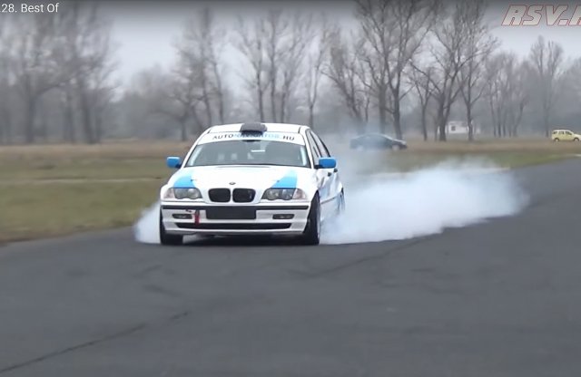 Így ment a 330i a Kiskunlacházi reptéren