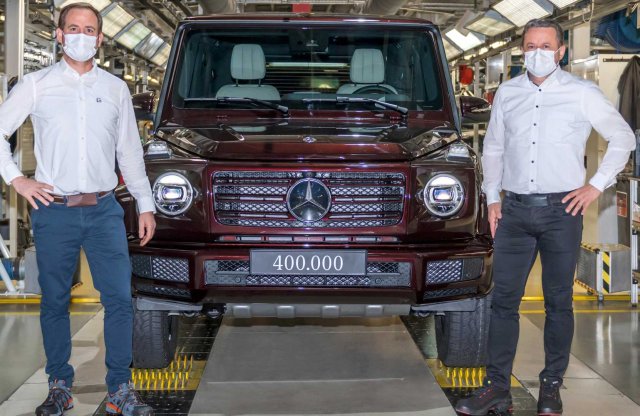 Elkészült a 400 ezredik Mercedes-Benz G-osztály