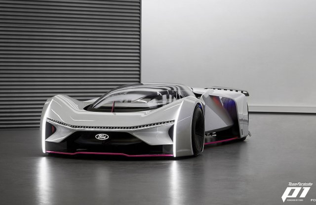 Életre kelt FordZilla, a kékoválosok virtuális versenyautója