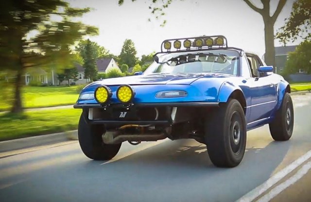 Ez még hiányzott a világnak: Mazda MX-5 terepjáró boxermotorral!