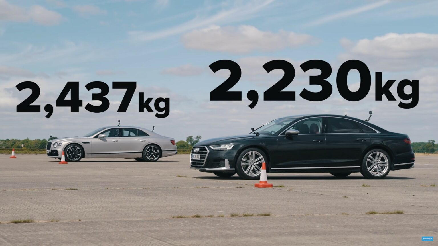 Audi S8 vs. Bentley Flying Spur keresztben és hosszában - Autónavigátor.hu