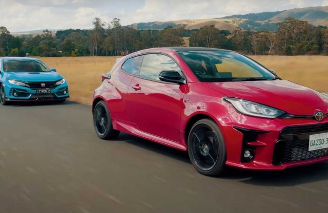 Vajon megeszi reggelire a Yaris GR-t a Civic Type R?