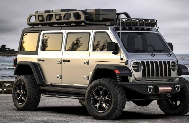 Ilyen lenne a Jeep Wrangler, ha egyterűnek születik