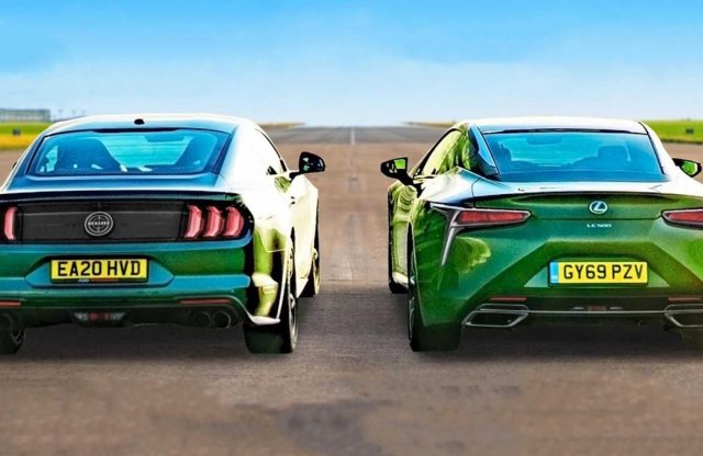Jenki a japó ellen, avagy Mustang Bullitt vs. Lexus LC500