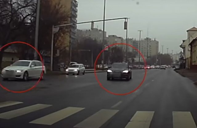 Életveszélyes utcai versenyt tolt egy Audi- és egy BMW-sofőr