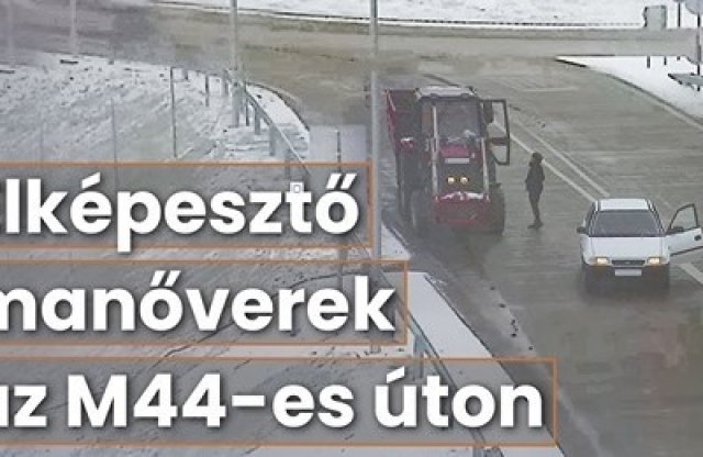 Életveszélyes szabálytalanságokat rögzítettek az M44-esen