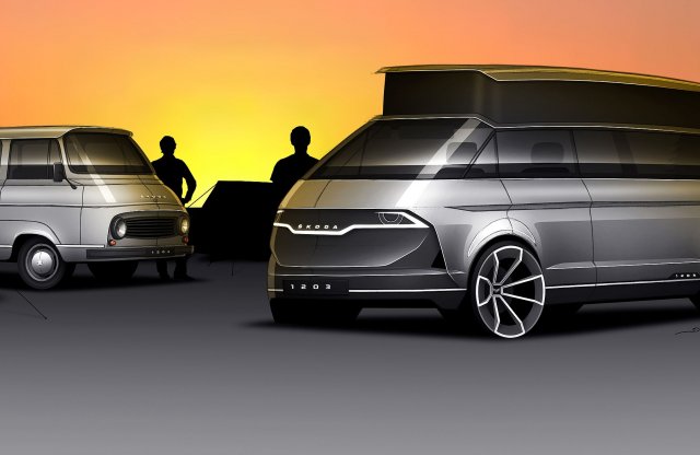 Ilyen lehetne az új Skoda kisbusz!