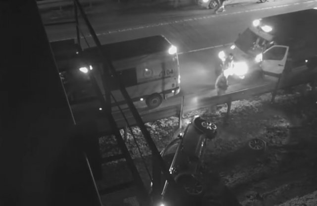 Megdöbbentő videó készült az M0-án egy balesetről