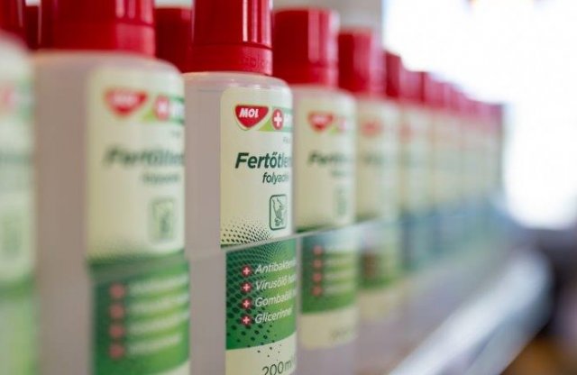 A MOL kézfertőtlenítője megvéd a brit variánstól is!