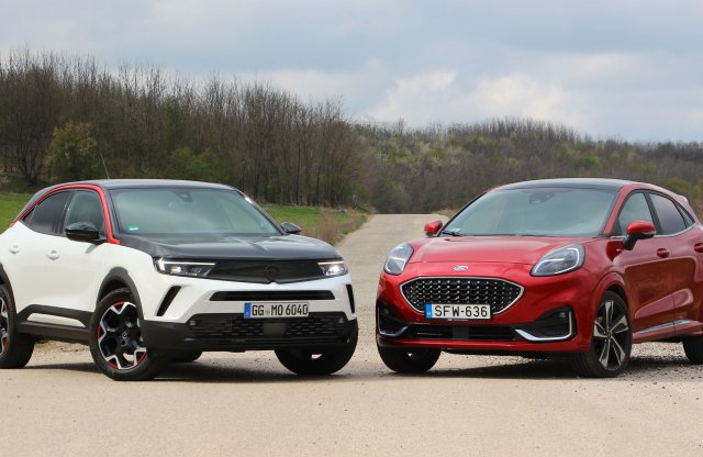 Mokkás összehasonlítás: Ford Puma vs. Opel Mokka