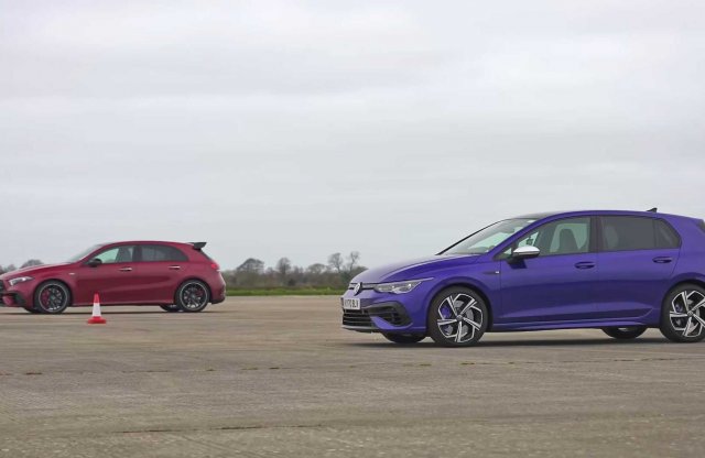 Vajon legyűri a Golf R az AMG A 45 S-t?