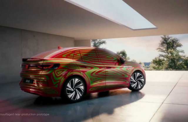 Sci-fibe illő jelenetekkel villantották meg a VW ID.5-öst