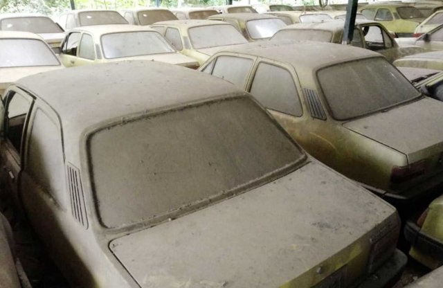 Közel száz rég elfeledett autó bukkant elő egy brazil raktárból