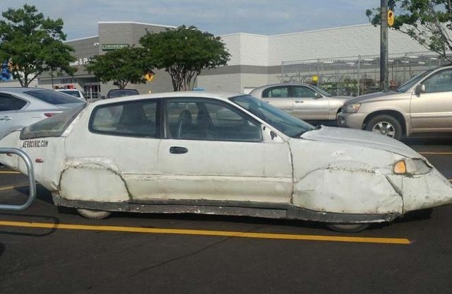 Háztáji módszerekkel tették takarékossá az öreg Honda Civicet