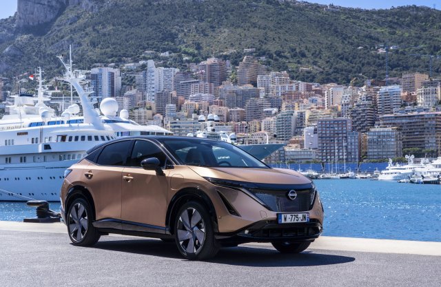 Monacóban volt a Nissan Ariya első nyilvános megjelenése