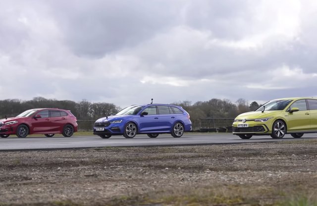 Sportos dízel BMW, VW és Skoda gyorsulási verseny, korom nélkül?