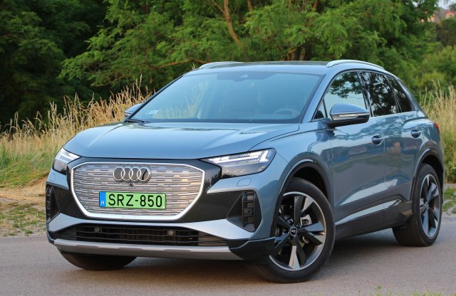 Karikás villanykocka – Audi Q4 e-tron 40