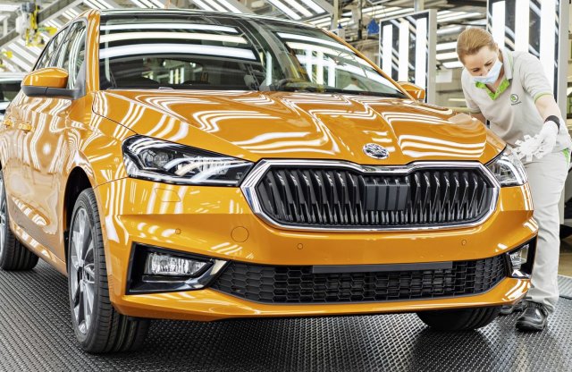 Beindult a gyártás, már úton vannak az első Škoda Fabiák
