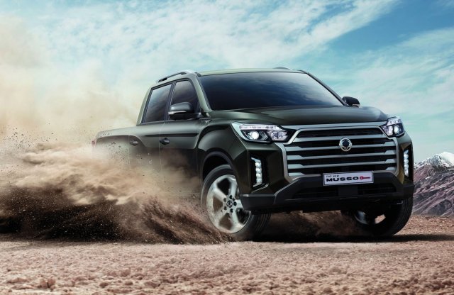 Még nagyobb arca lesz a Ssangyong pickupjának