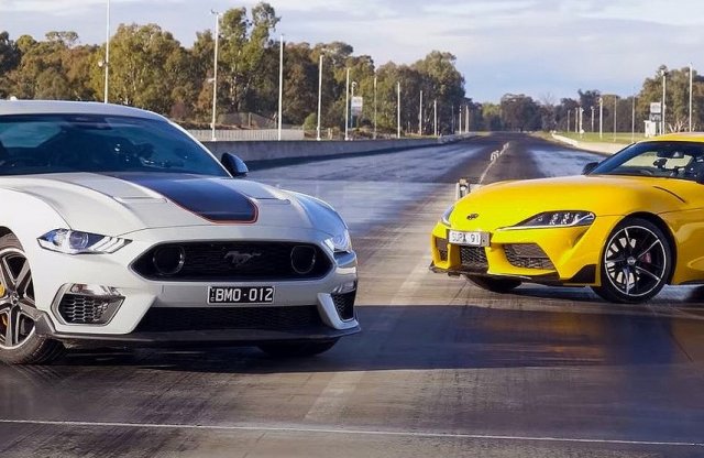 Íme a Supra vs. Mustang visszavágó! Vajon most győz a revolver?