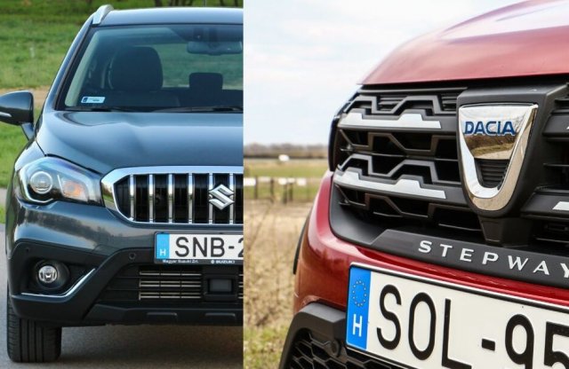 Új autót olcsón? Dacia Sandero Stepway vs. Suzuki SX4 S-Cross