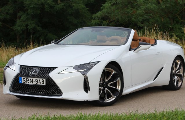 Több, mint autó – Lexus LC 500 kabrió