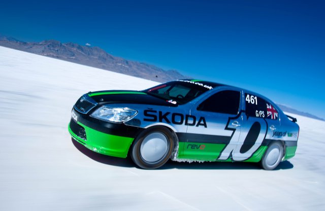 Ez a 600 lóerős Octavia sebességrekordot döntött 10 éve