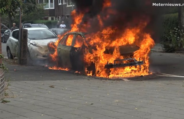 Nem csak a Teslák tudnak kigyulladni: itt az ID.3 első tűzesete