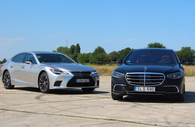 Melyik a kékvérűbb? Lexus LS vs. Mercedes-Benz S 500
