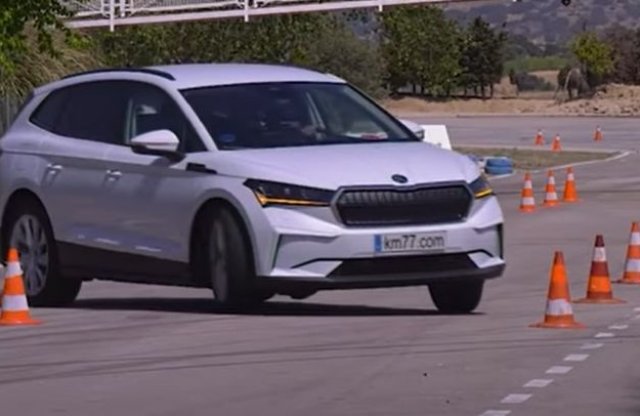 Érdekes eredményt mutatott a Skoda Enyaq a jávorszarvas-teszten