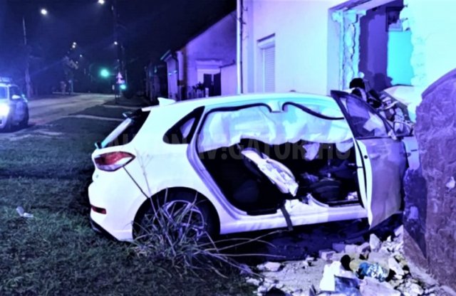 Kiderült, hogy ittasan hajtott a falba a Hyundai sofőrje